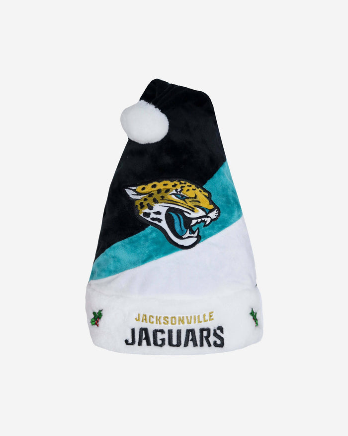Jacksonville Jaguars Colourblock Santa Hat FOCO - FOCO.com | UK & IRE
