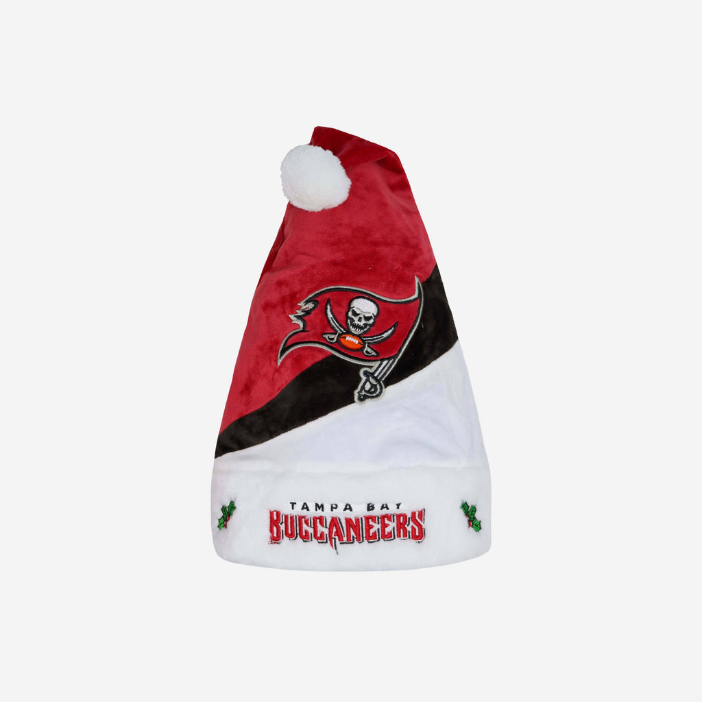 Tampa Bay Buccaneers Colourblock Santa Hat FOCO - FOCO.com | UK & IRE