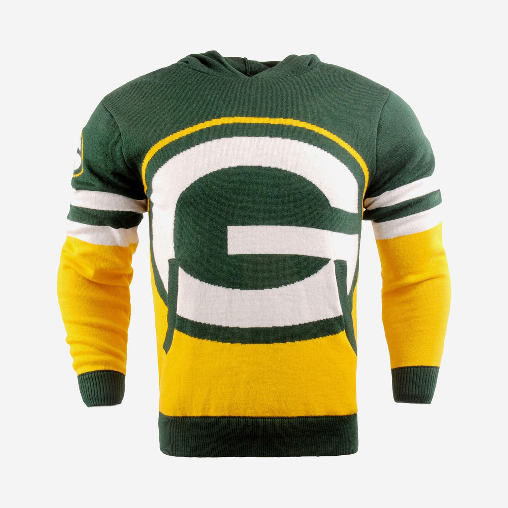 Green Bay Packers Big Logo Hooded Sweater FOCO - FOCO.com | UK & IRE