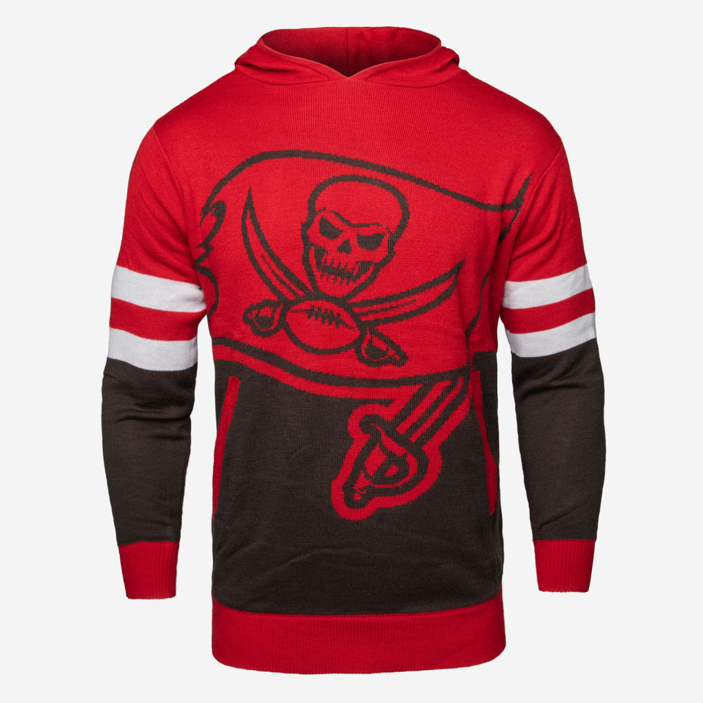 Tampa Bay Buccaneers Big Logo Hooded Sweater FOCO - FOCO.com | UK & IRE