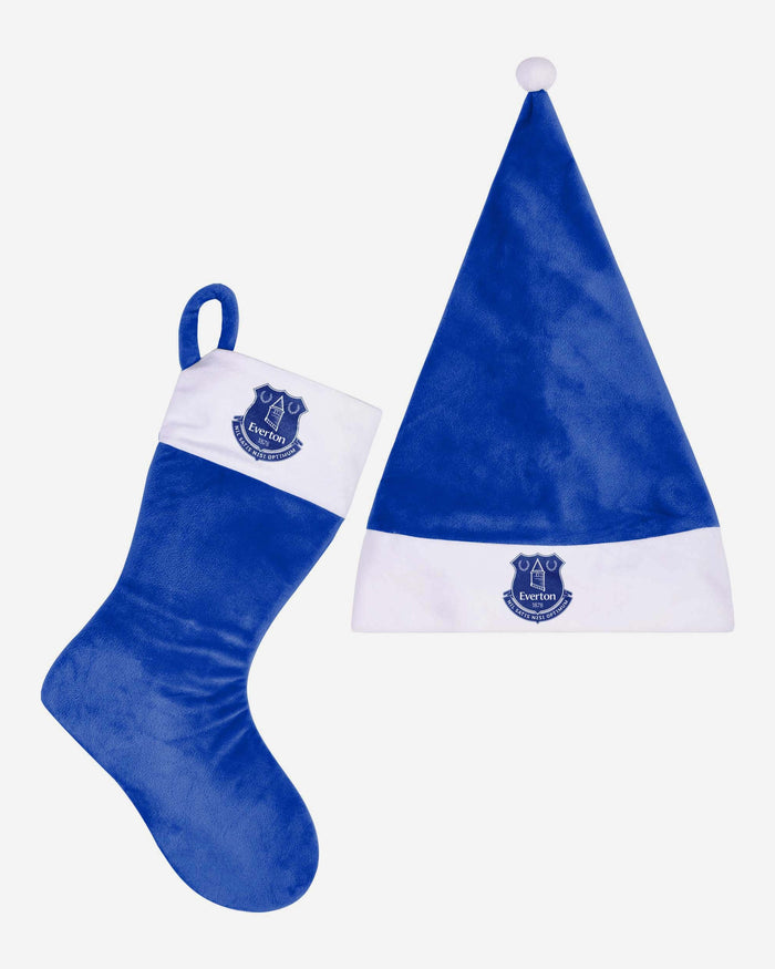 Everton FC Santa Hat & Stocking Set FOCO - FOCO.com | UK & IRE