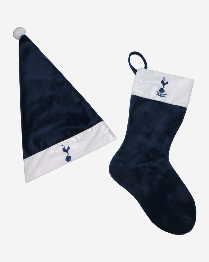 Tottenham Hotspur Santa Hat & Stocking Set FOCO - FOCO.com | UK & IRE