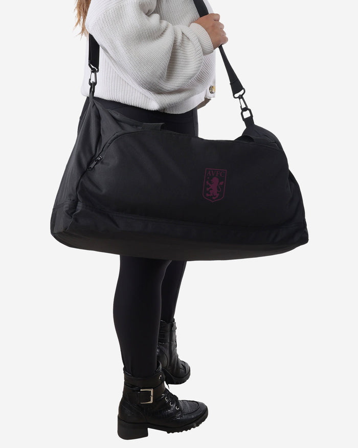 Aston Villa FC Black Recycled Duffle Bag FOCO - FOCO.com | UK & IRE