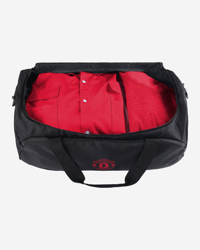 Manchester United FC Black Recycled Duffle Bag FOCO - FOCO.com | UK & IRE