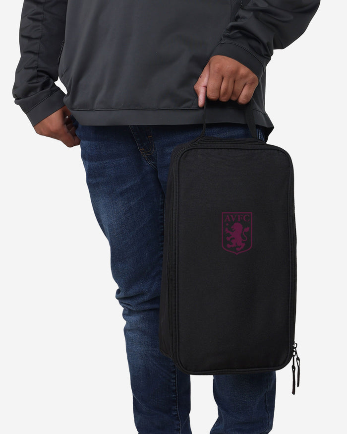 Aston Villa FC Black Recycled Boot Bag FOCO - FOCO.com | UK & IRE