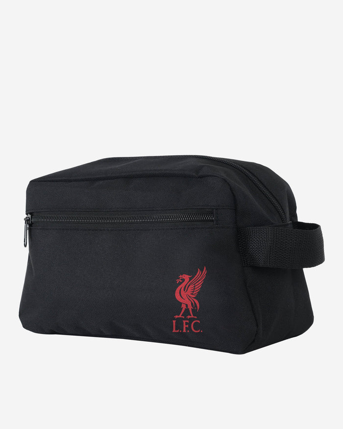 Liverpool FC Black Recycled Toiletry Bag FOCO - FOCO.com | UK & IRE