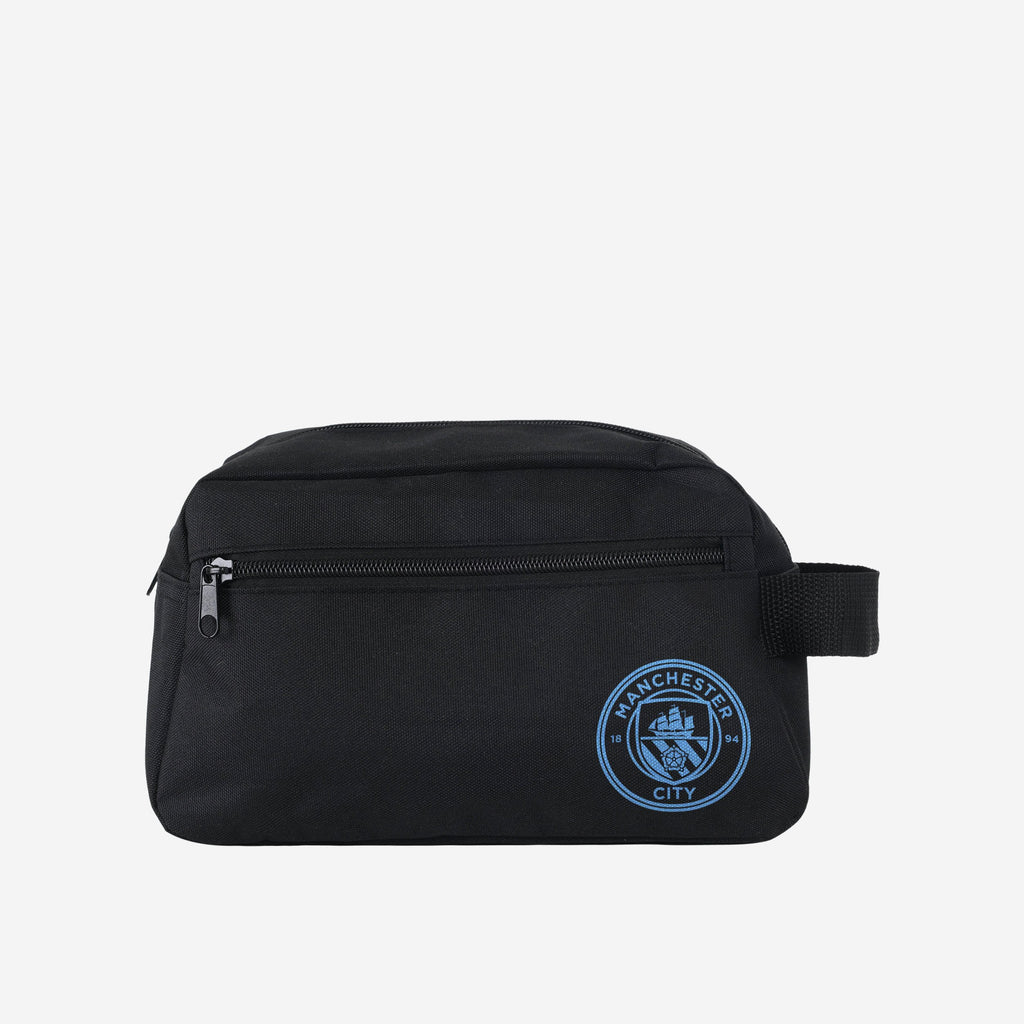 Manchester City FC Black Recycled Toiletry Bag FOCO - FOCO.com | UK & IRE