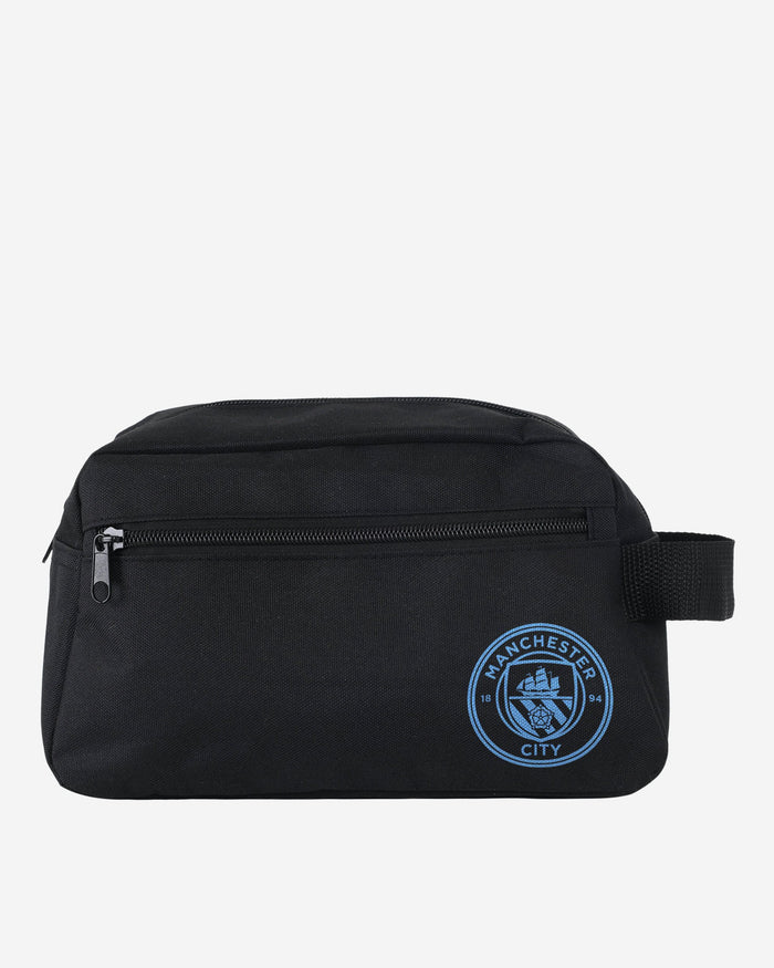 Manchester City FC Black Recycled Toiletry Bag FOCO - FOCO.com | UK & IRE