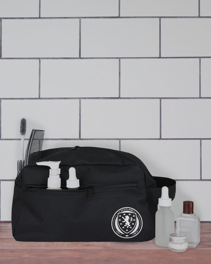 Scotland Black Recycled Toiletry Bag FOCO - FOCO.com | UK & IRE