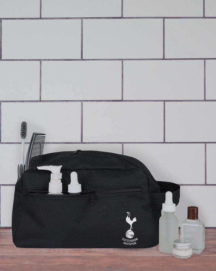 Tottenham Hotspur Black Recycled Toiletry Bag FOCO - FOCO.com | UK & IRE