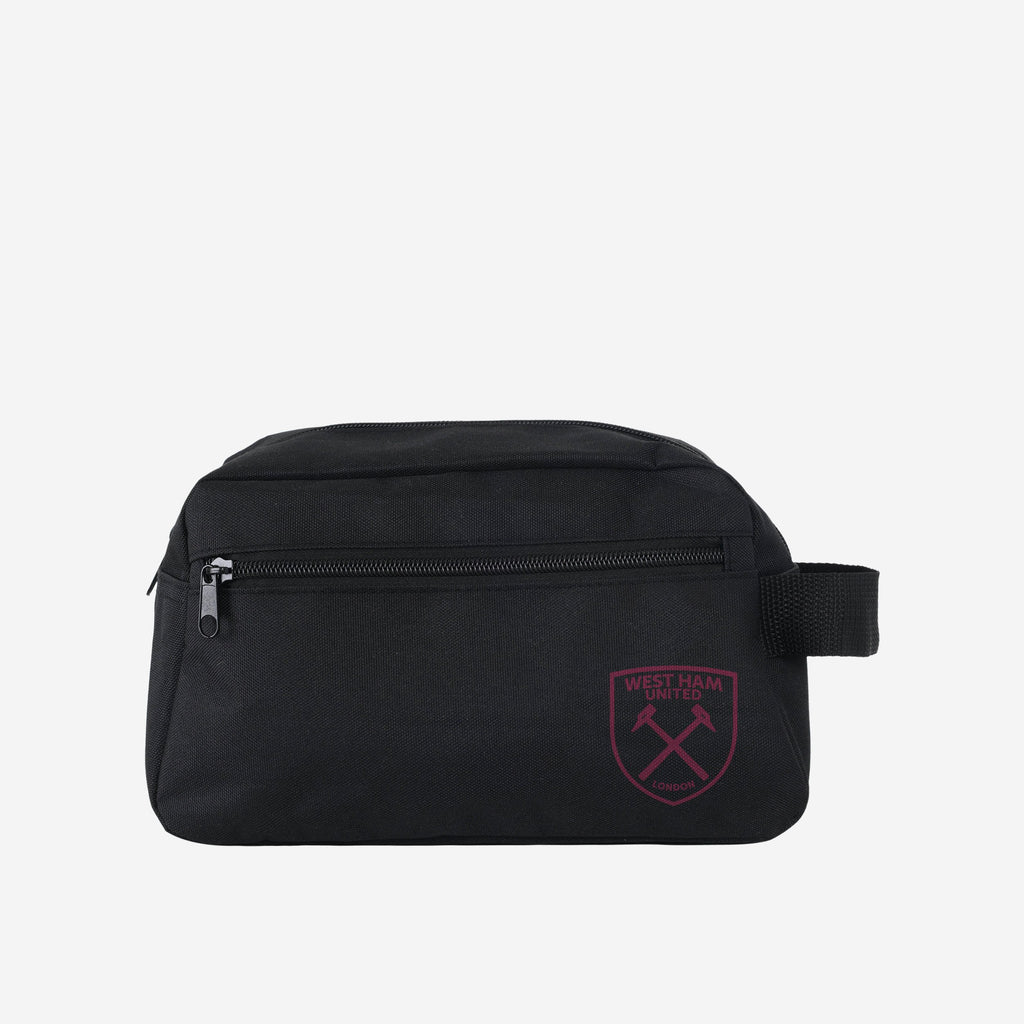 West Ham United FC Black Recycled Toiletry Bag FOCO - FOCO.com | UK & IRE