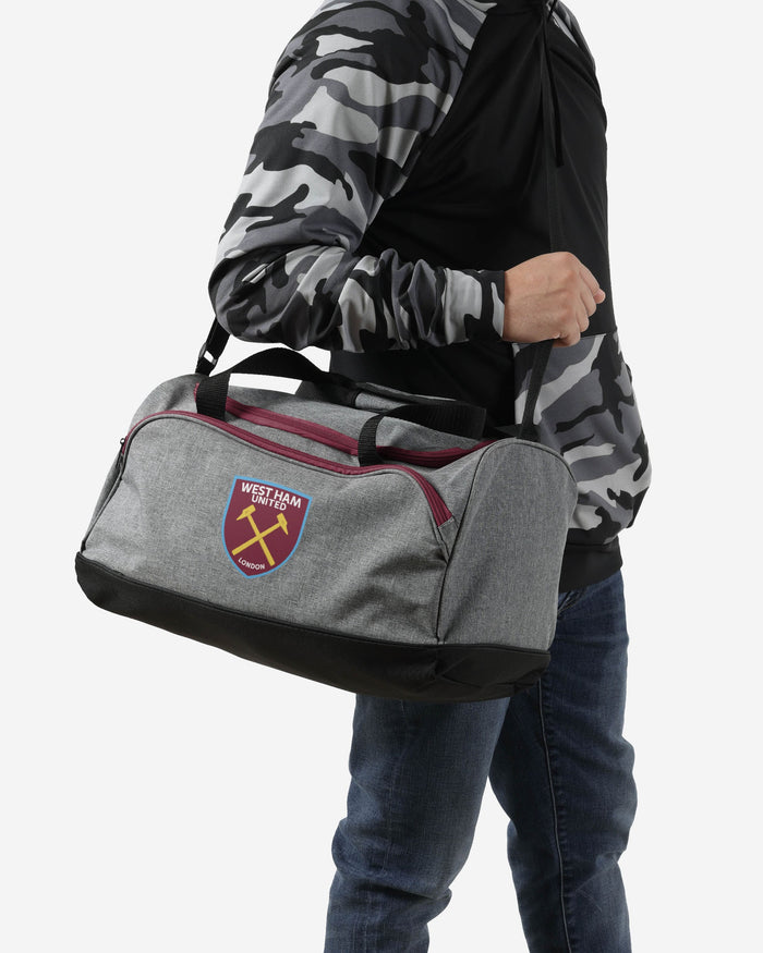 West Ham United FC Grey Duffle Bag FOCO - FOCO.com | UK & IRE