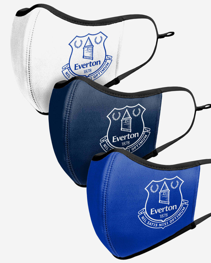 Everton FC Sport 3 Pack Face Cover FOCO - FOCO.com | UK & IRE