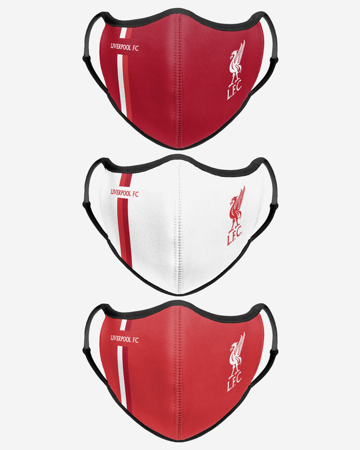 Liverpool FC Sport 3 Pack Face Cover FOCO - FOCO.com | UK & IRE
