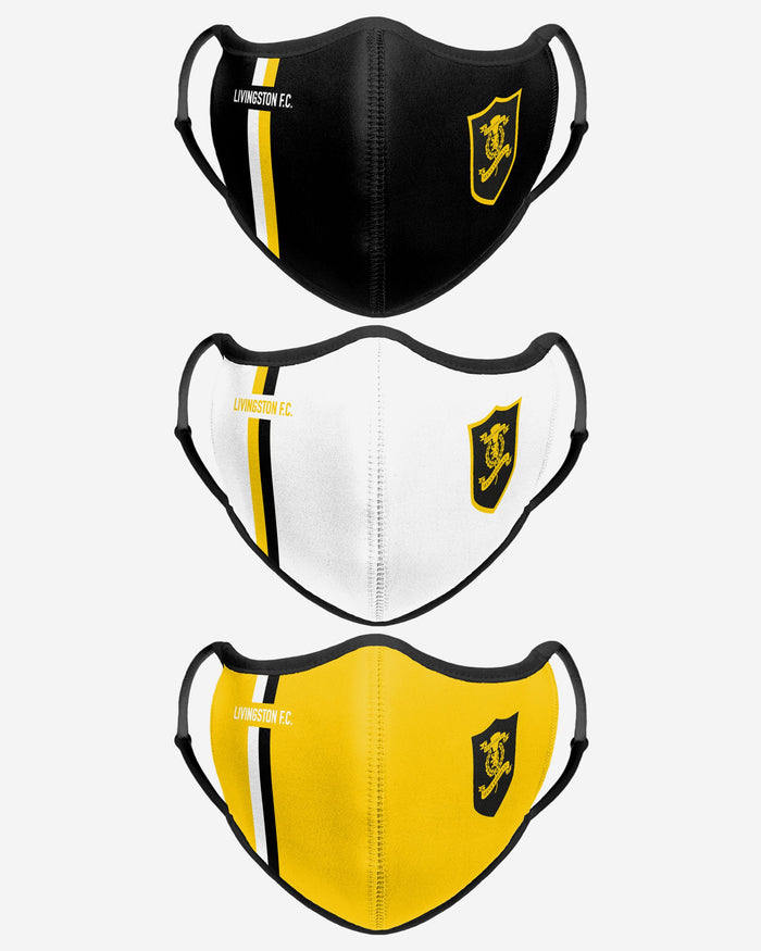 Livingston FC Sport 3 Pack Face Cover FOCO - FOCO.com | UK & IRE