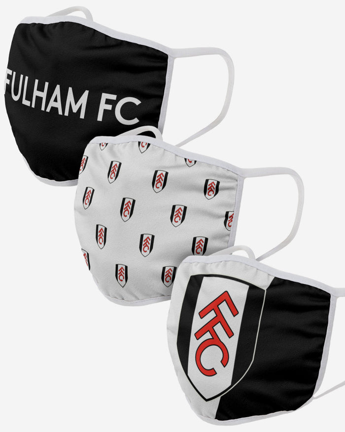 Fulham FC 3 Pack Face Cover FOCO - FOCO.com | UK & IRE