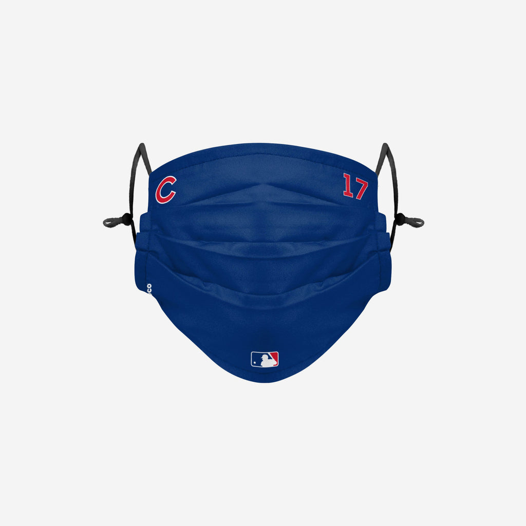 Kris Bryant Chicago Cubs On-Field Gameday Adjustable Face Cover FOCO - FOCO.com | UK & IRE