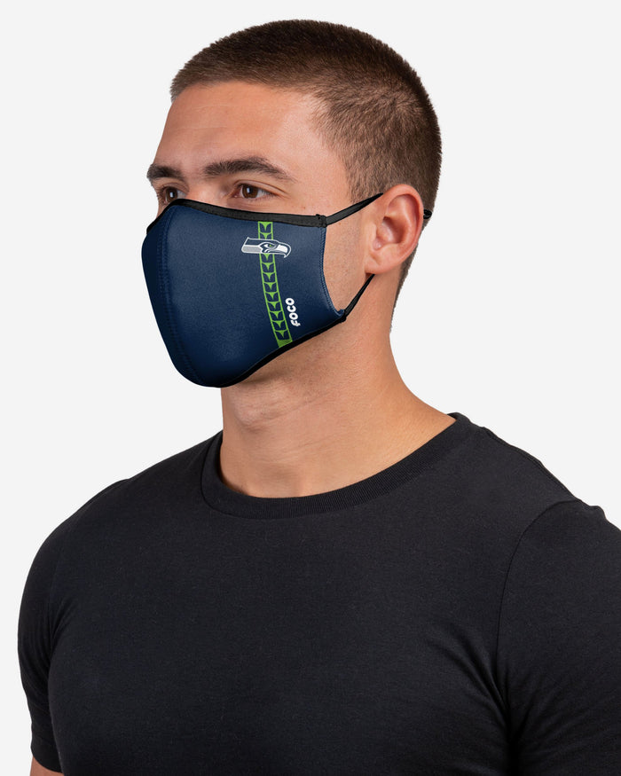 Seattle Seahawks Sport 3 Pack Face Cover FOCO - FOCO.com | UK & IRE