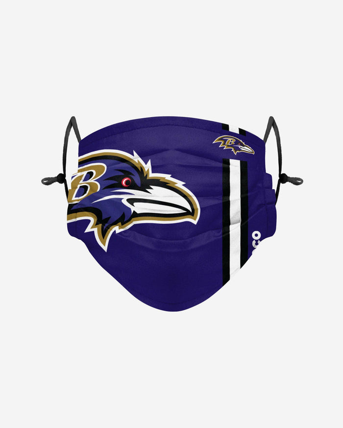 Baltimore Ravens On-Field Sideline Logo Face Cover FOCO Adult - FOCO.com | UK & IRE
