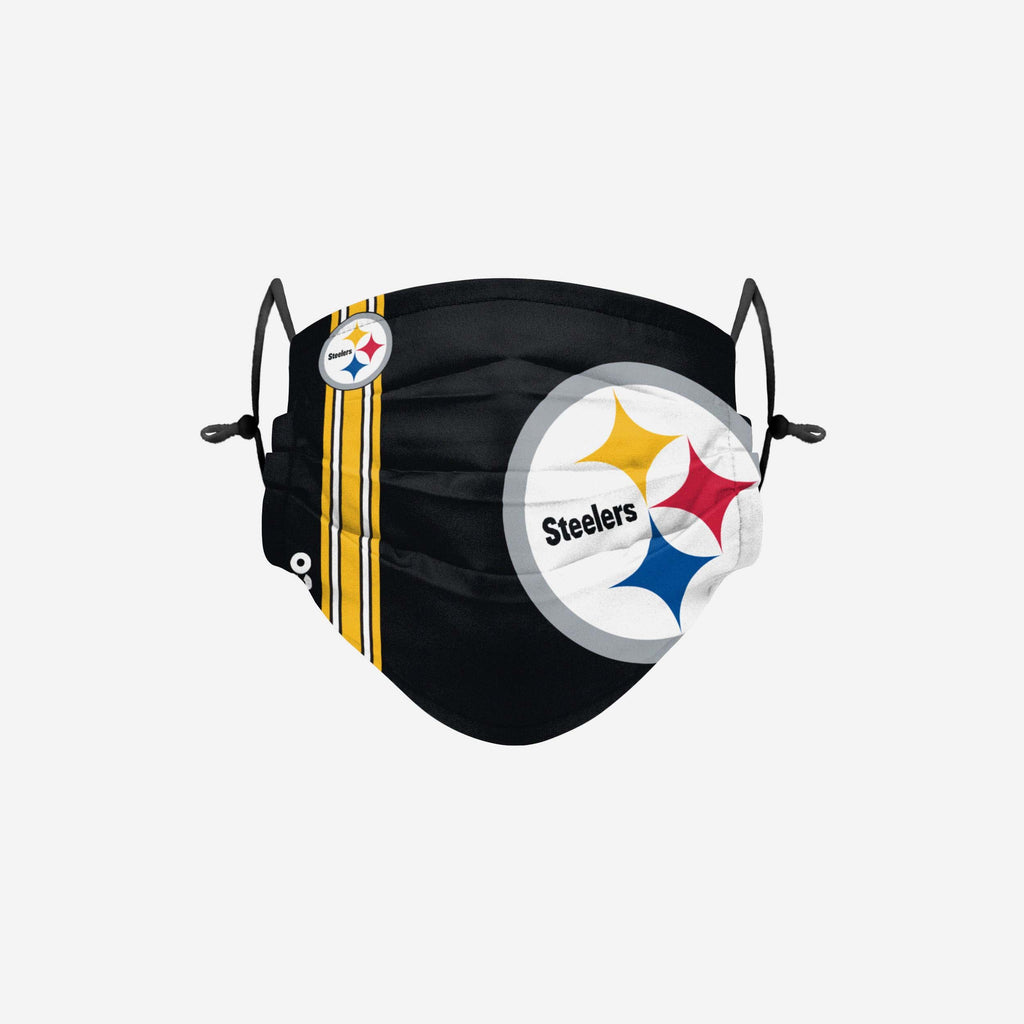 Pittsburgh Steelers On-Field Sideline Logo Face Cover FOCO Adult - FOCO.com | UK & IRE
