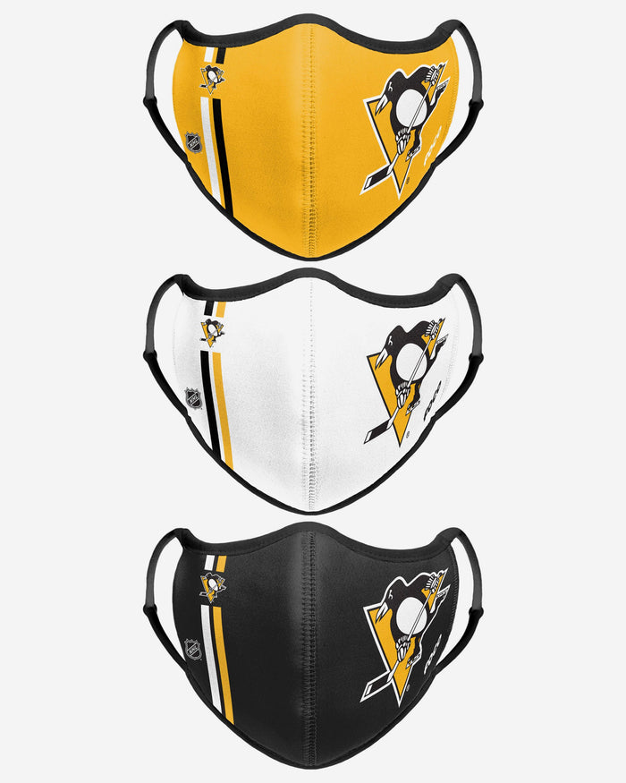 Pittsburgh Penguins Sport 3 Pack Face Cover FOCO - FOCO.com | UK & IRE