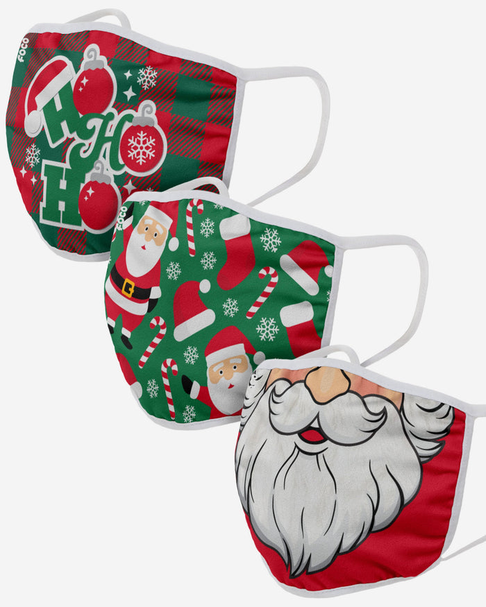 Christmas 3 Pack Face Cover FOCO - FOCO.com | UK & IRE