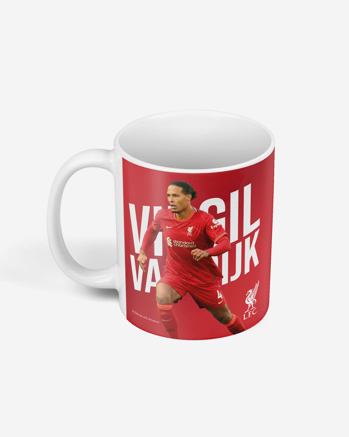 Virgil Van Dijk Liverpool FC Mug FOCO - FOCO.com | UK & IRE