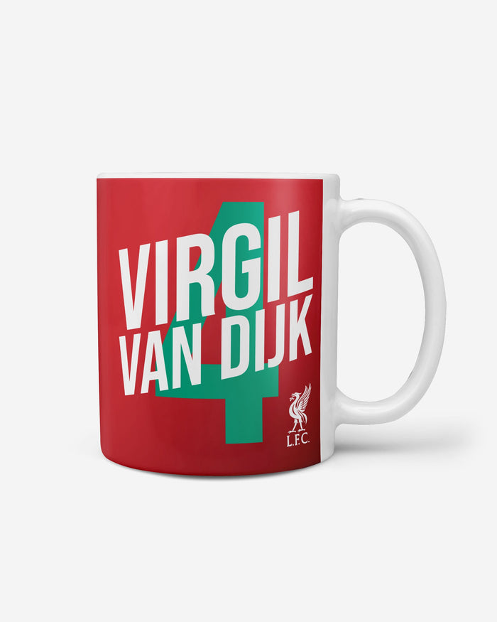 Virgil Van Dijk Liverpool FC Mug FOCO - FOCO.com | UK & IRE