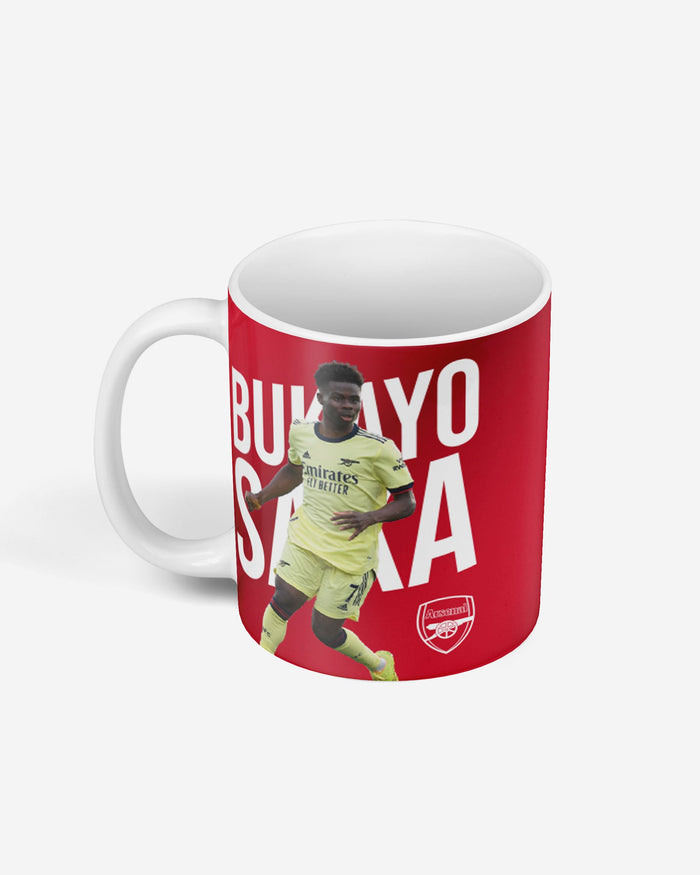 Bukayo Saka Arsenal FC Mug FOCO - FOCO.com | UK & IRE