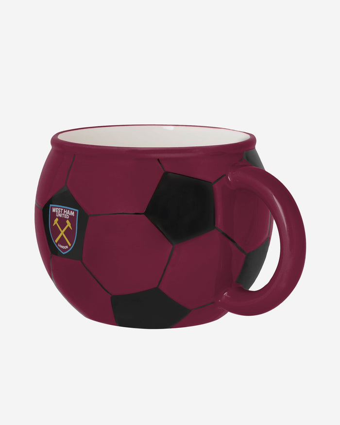 West Ham United FC Sculpted Football Mug FOCO - FOCO.com | UK & IRE