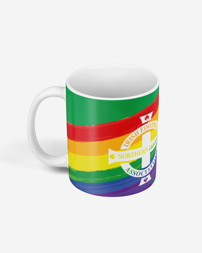 Northern Ireland Painted Rainbow Mug FOCO - FOCO.com | UK & IRE