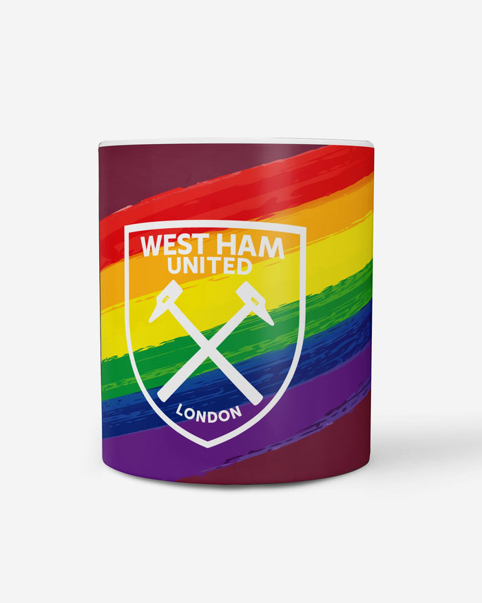 West Ham United FC Painted Rainbow Mug FOCO - FOCO.com | UK & IRE