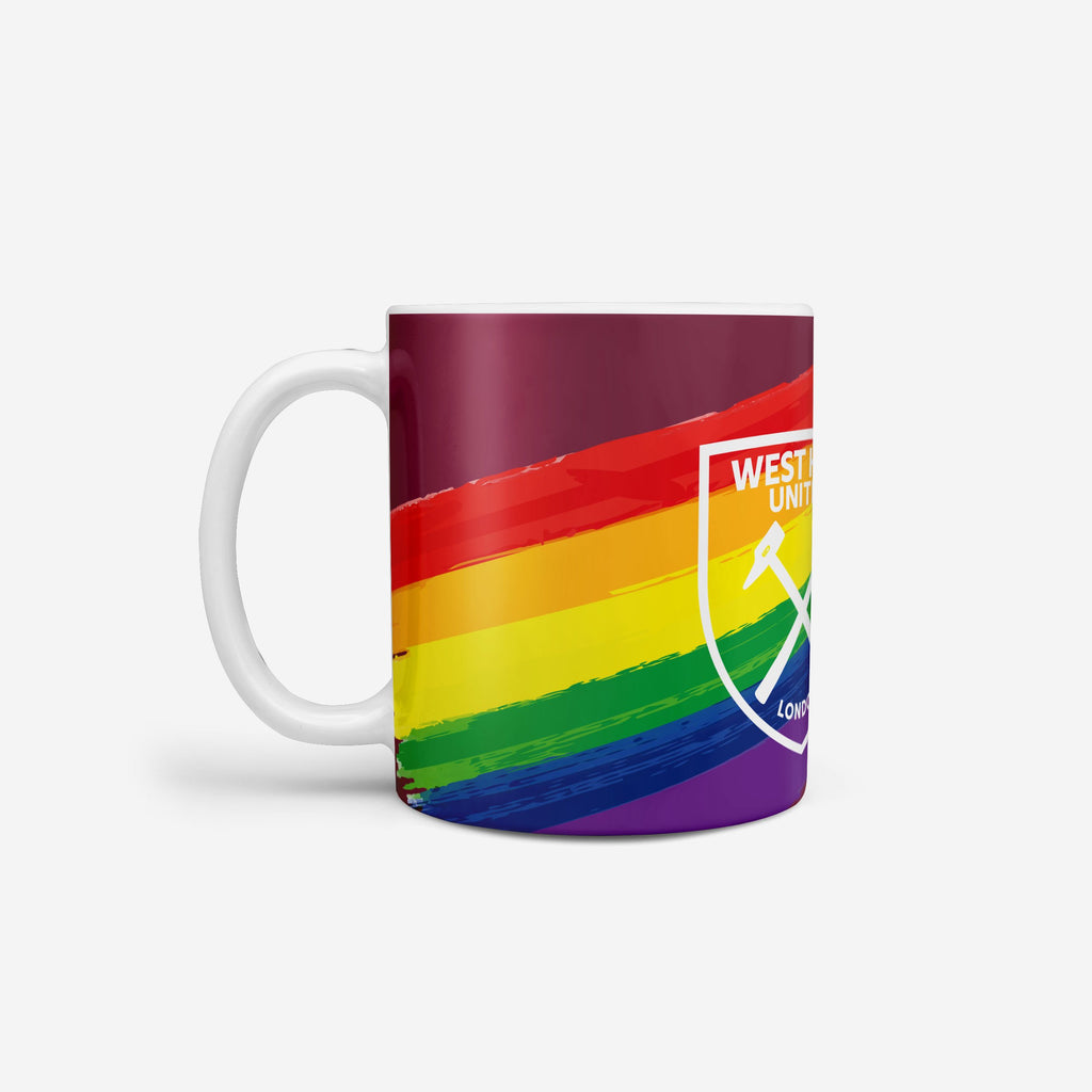 West Ham United FC Painted Rainbow Mug FOCO - FOCO.com | UK & IRE