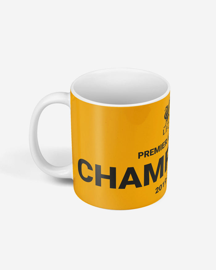 Liverpool FC 2019-20 Champions Black & Orange Mug FOCO - FOCO.com | UK & IRE