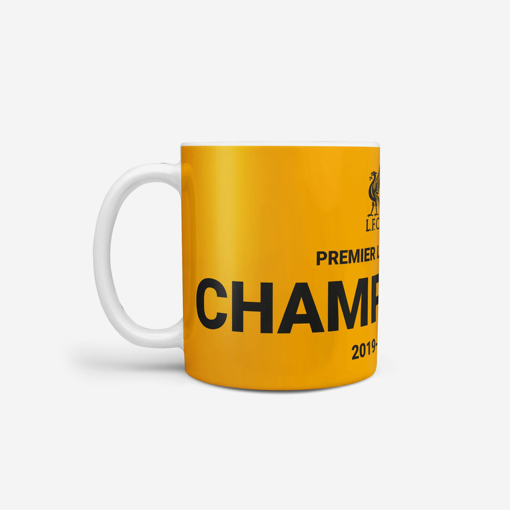 Liverpool FC 2019-20 Champions Black & Orange Mug FOCO - FOCO.com | UK & IRE