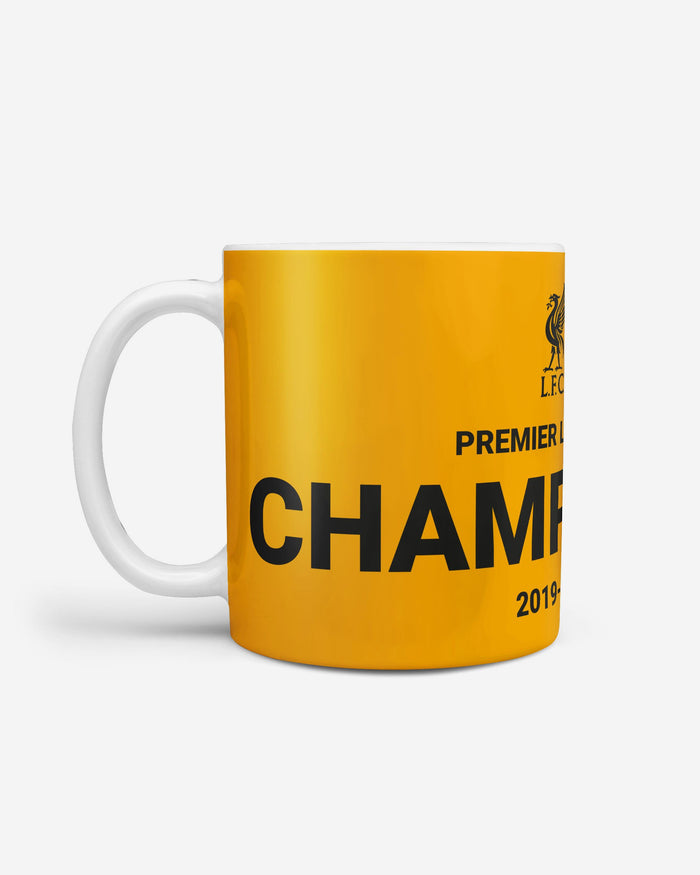 Liverpool FC 2019-20 Champions Black & Orange Mug FOCO - FOCO.com | UK & IRE