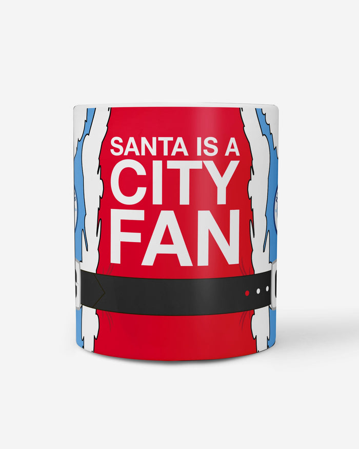 Manchester City FC Santa Is A Fan Mug FOCO - FOCO.com | UK & IRE