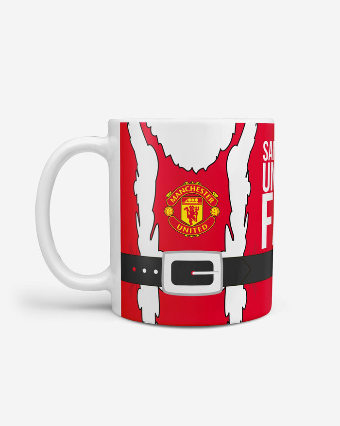 Manchester United FC Santa Is A Fan Mug FOCO - FOCO.com | UK & IRE