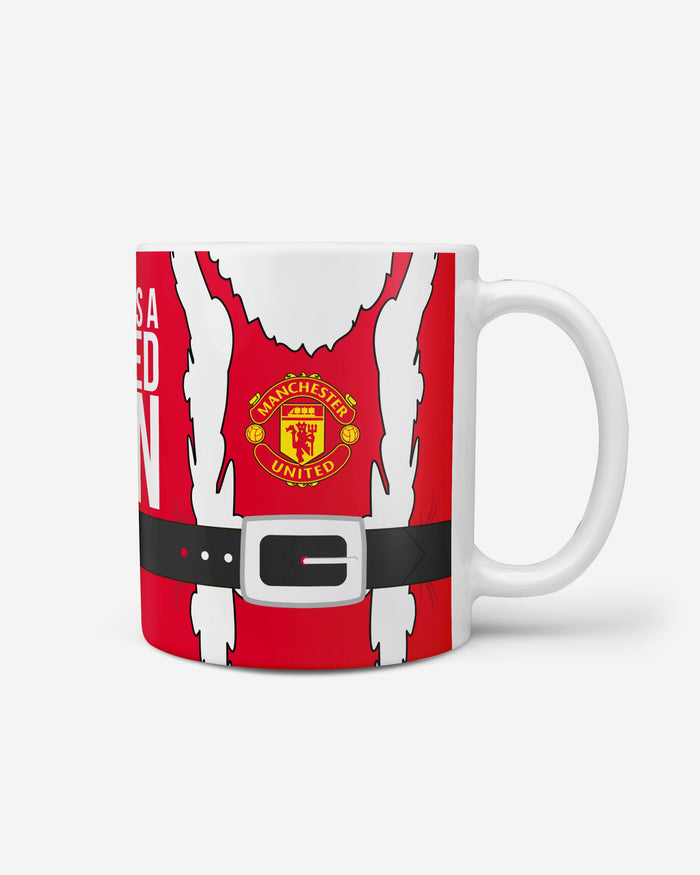 Manchester United FC Santa Is A Fan Mug FOCO - FOCO.com | UK & IRE