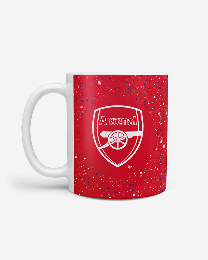 Arsenal FC Paint Splatter Mug FOCO - FOCO.com | UK & IRE