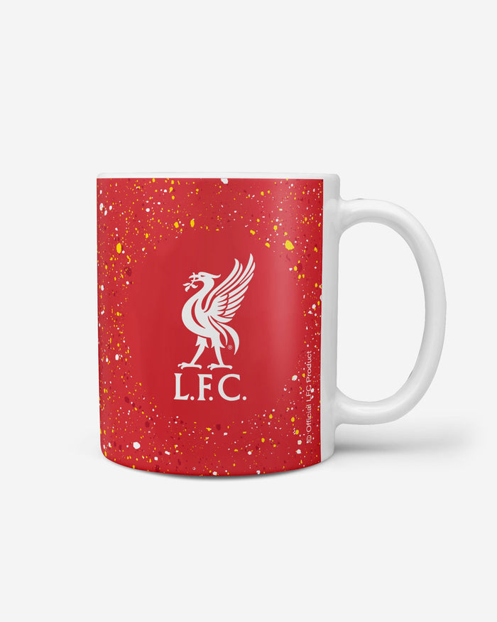 Liverpool FC Paint Splatter Mug FOCO - FOCO.com | UK & IRE