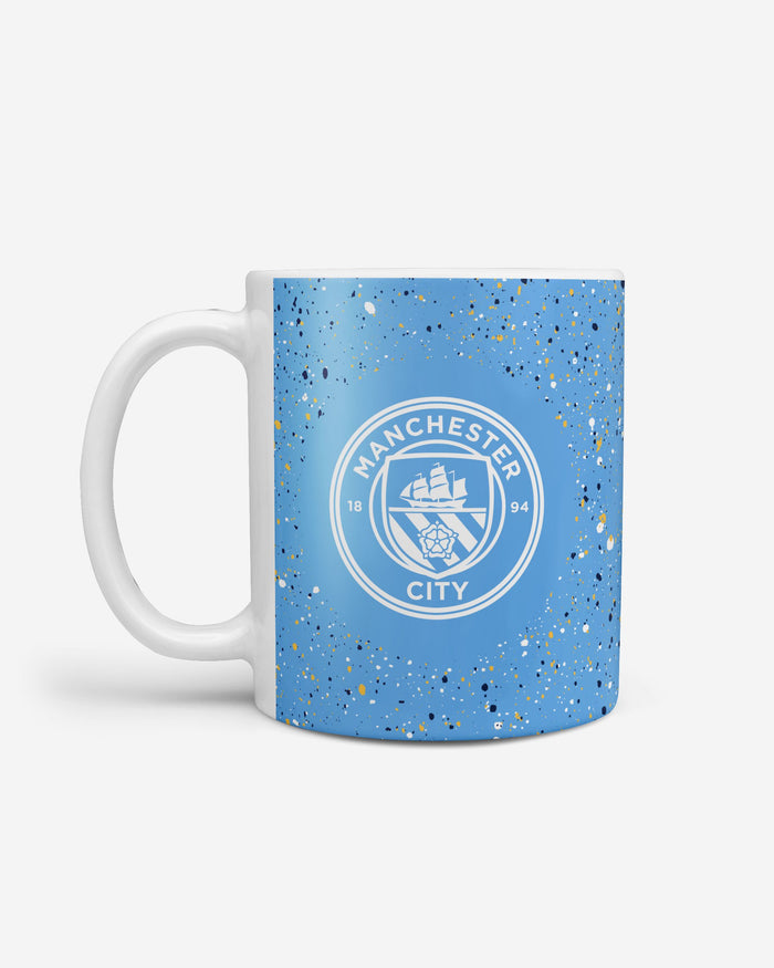 Manchester City FC Paint Splatter Mug FOCO - FOCO.com | UK & IRE