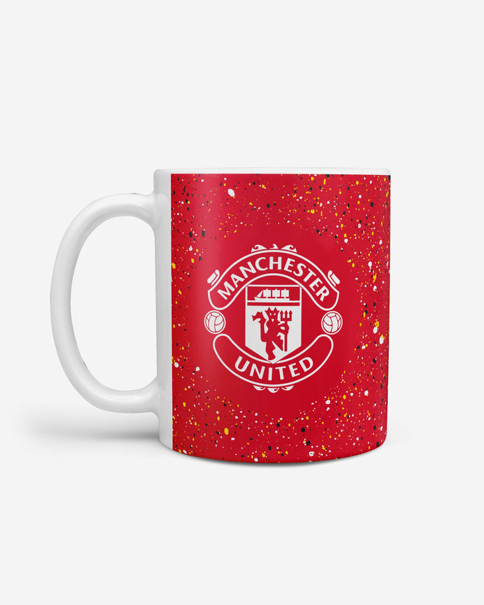 Manchester United FC Paint Splatter Mug FOCO - FOCO.com | UK & IRE