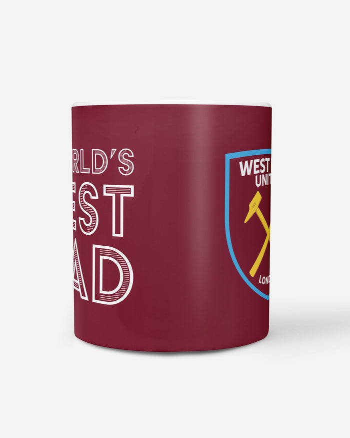 West Ham United FC Worlds Best Dad Mug FOCO - FOCO.com | UK & IRE