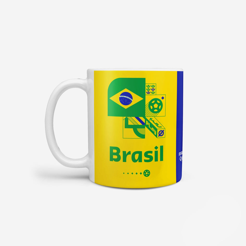 Brazil FIFA World Cup Qatar 2022 Mug FOCO - FOCO.com | UK & IRE