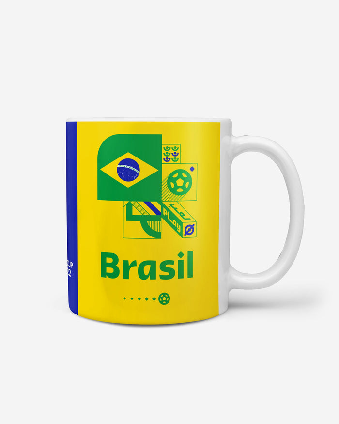 Brazil FIFA World Cup Qatar 2022 Mug FOCO - FOCO.com | UK & IRE