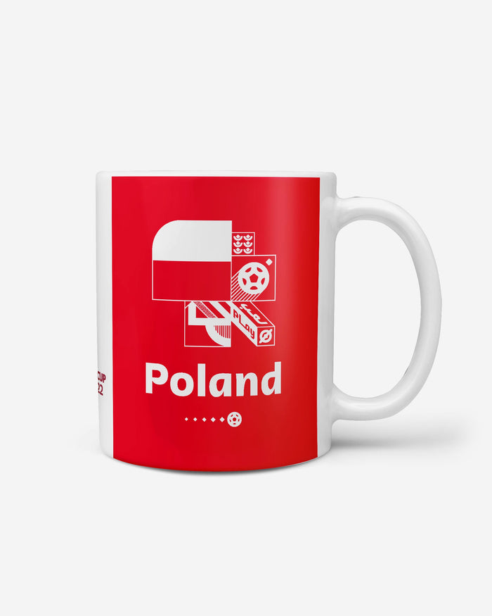 Poland FIFA World Cup Qatar 2022 Mug FOCO - FOCO.com | UK & IRE
