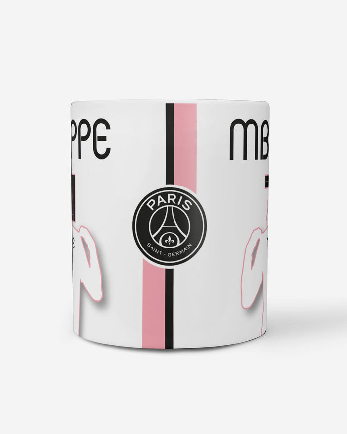 Kylian Mbappe Paris Saint-Germain FC Silhouette Mug FOCO - FOCO.com | UK & IRE