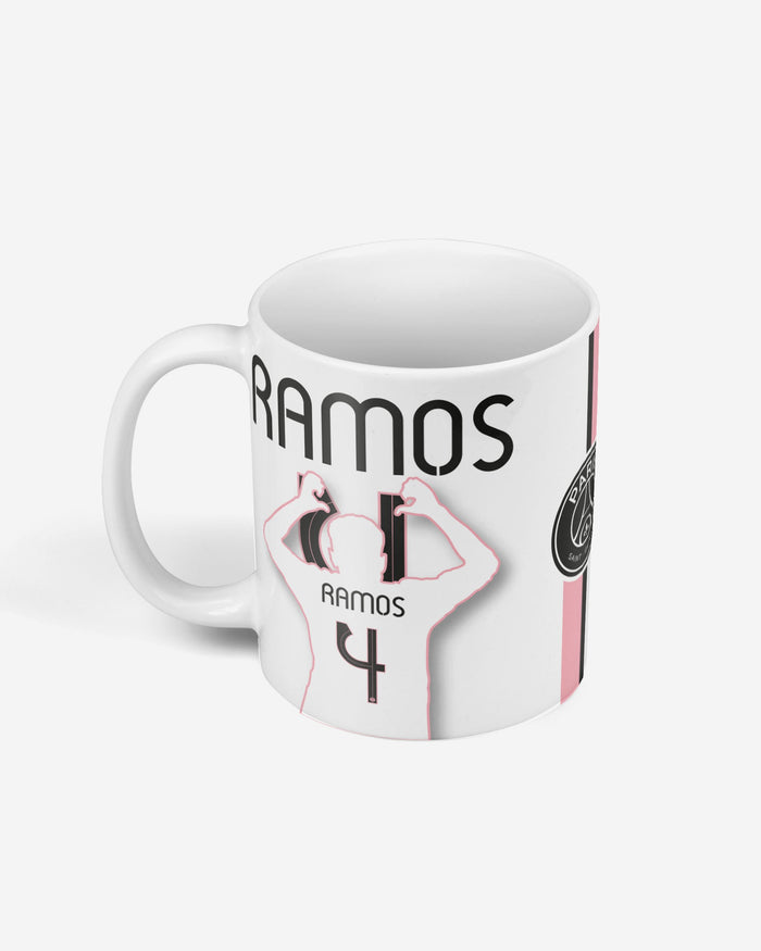 Sergio Ramos Paris Saint-Germain FC Silhouette Mug FOCO - FOCO.com | UK & IRE