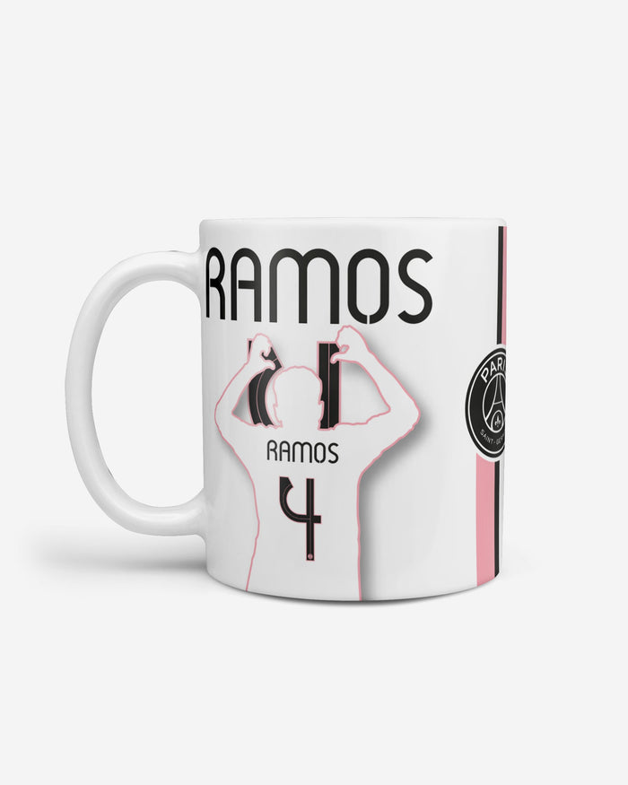 Sergio Ramos Paris Saint-Germain FC Silhouette Mug FOCO - FOCO.com | UK & IRE